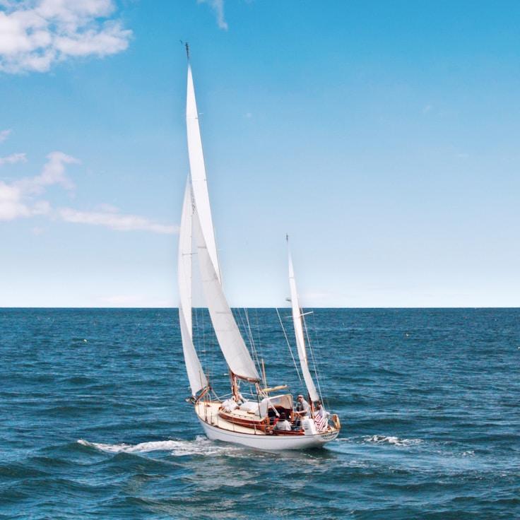 Yacht lifestyle scene